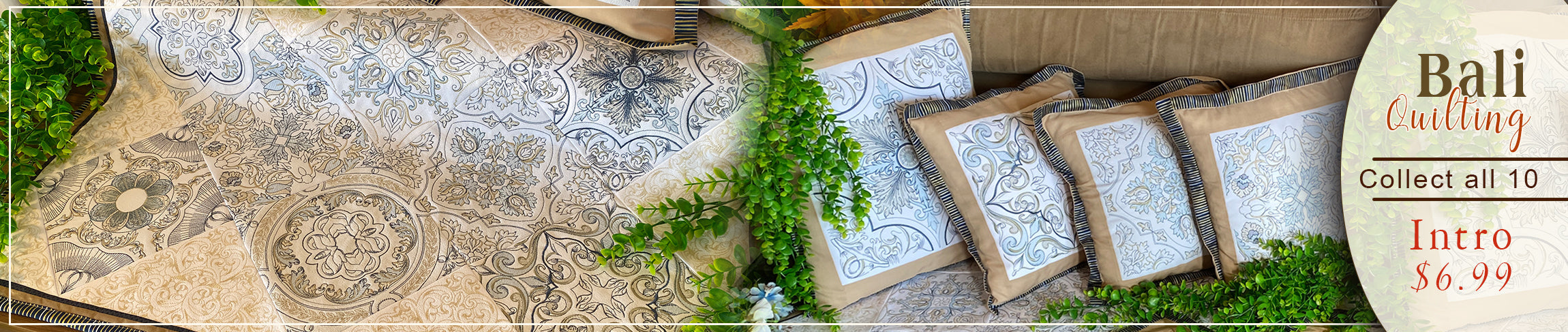 Bali Quilt Block Range