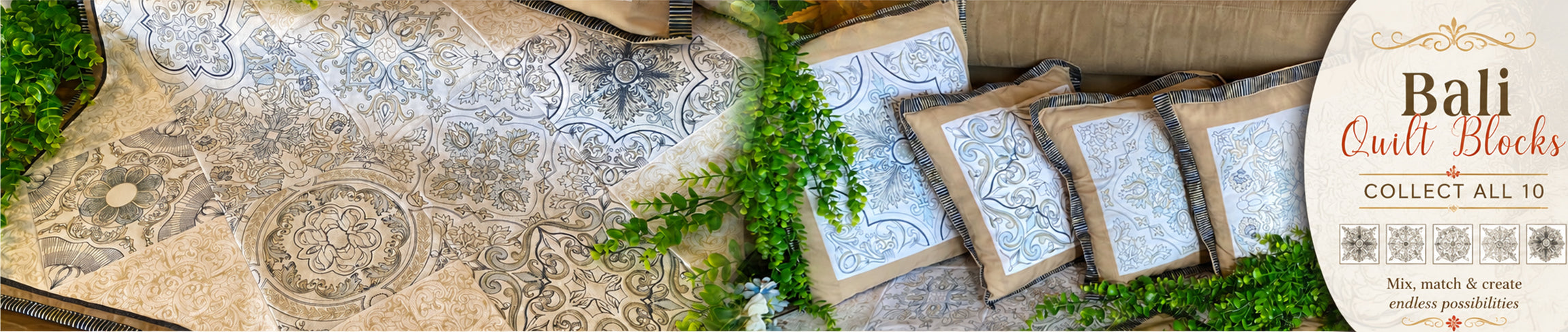 Bali Quilt Block Range