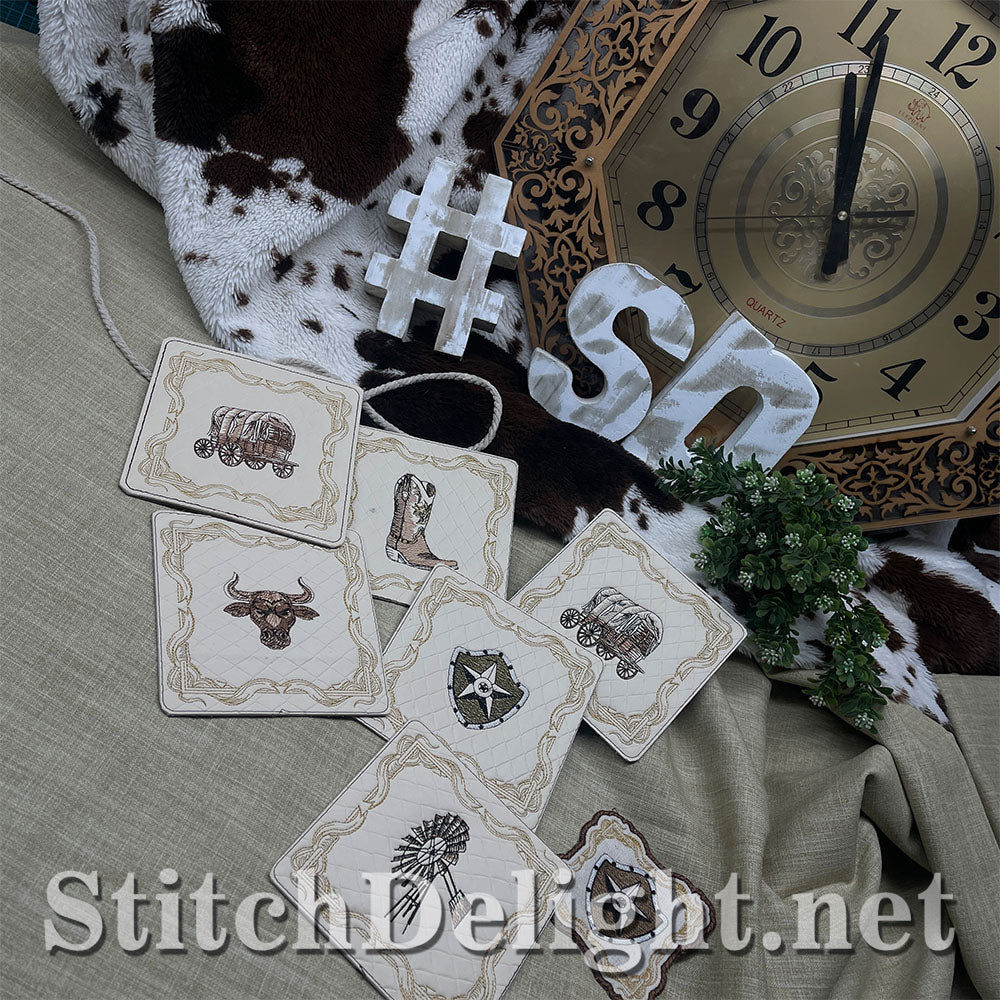 SDS3238 Western Mug Rugs