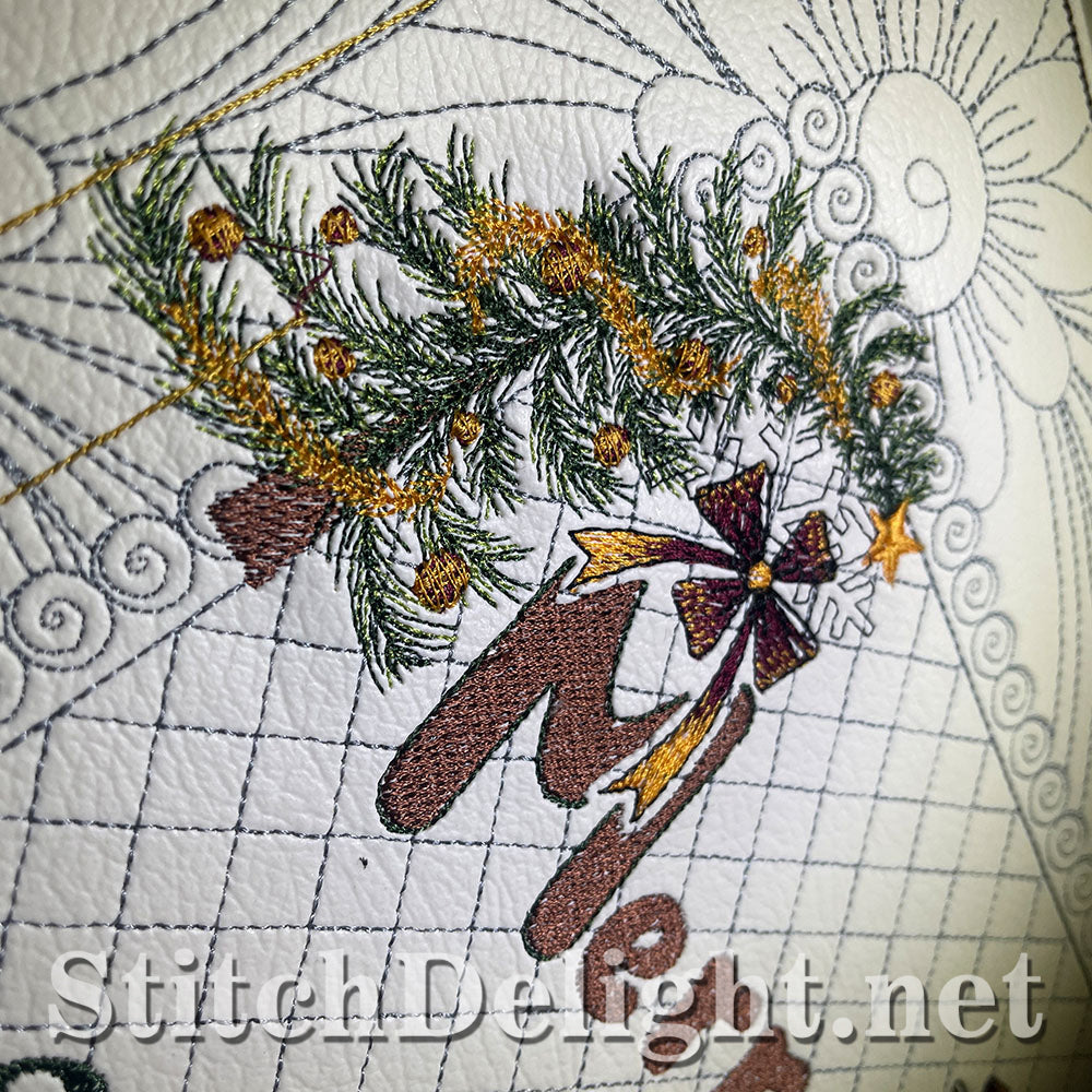 SDS3254 Christmas Font G