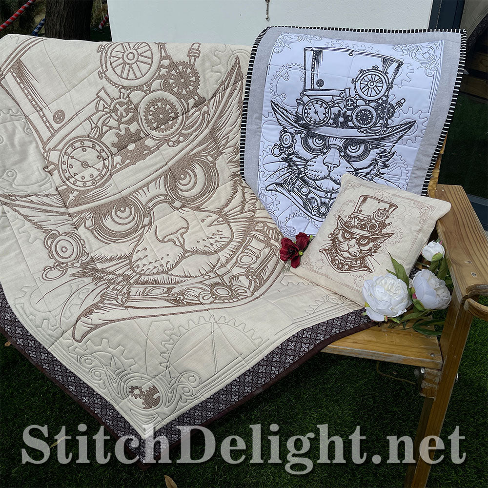SDS3258 SteamPunk Cat