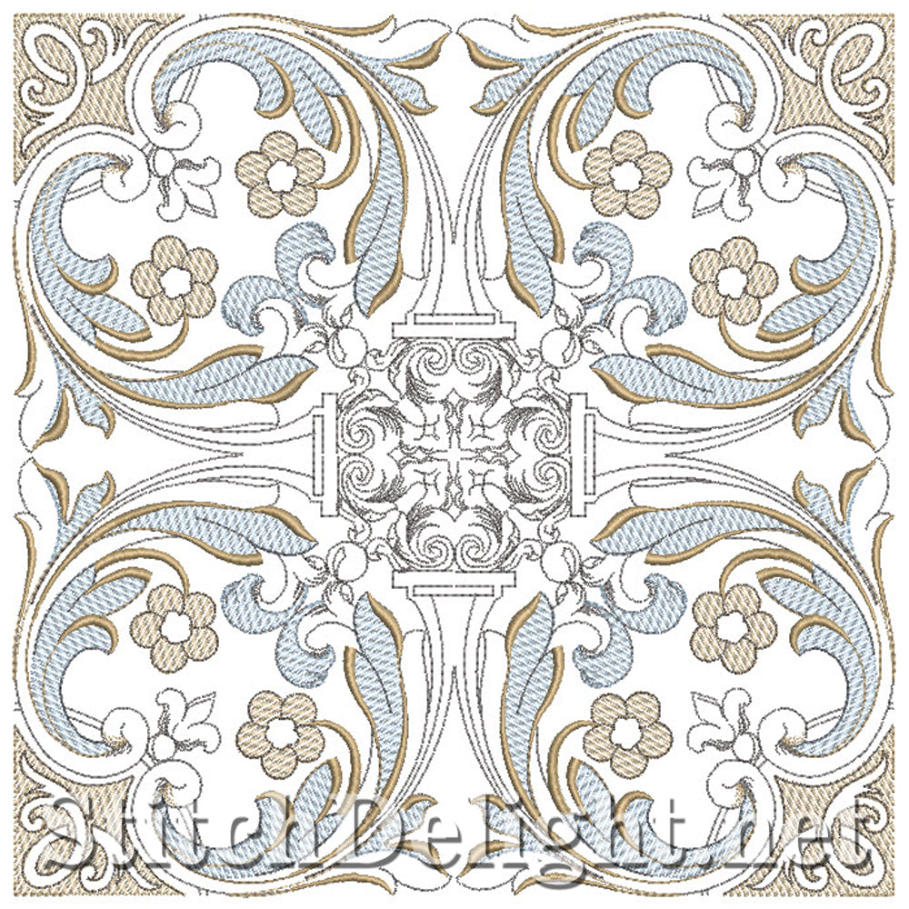 SDS4739 Bali Quilt Block 9