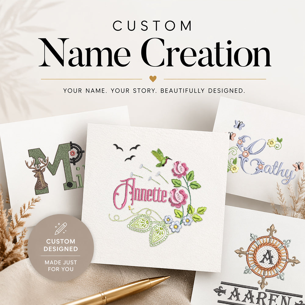 Custom Name Digitizing