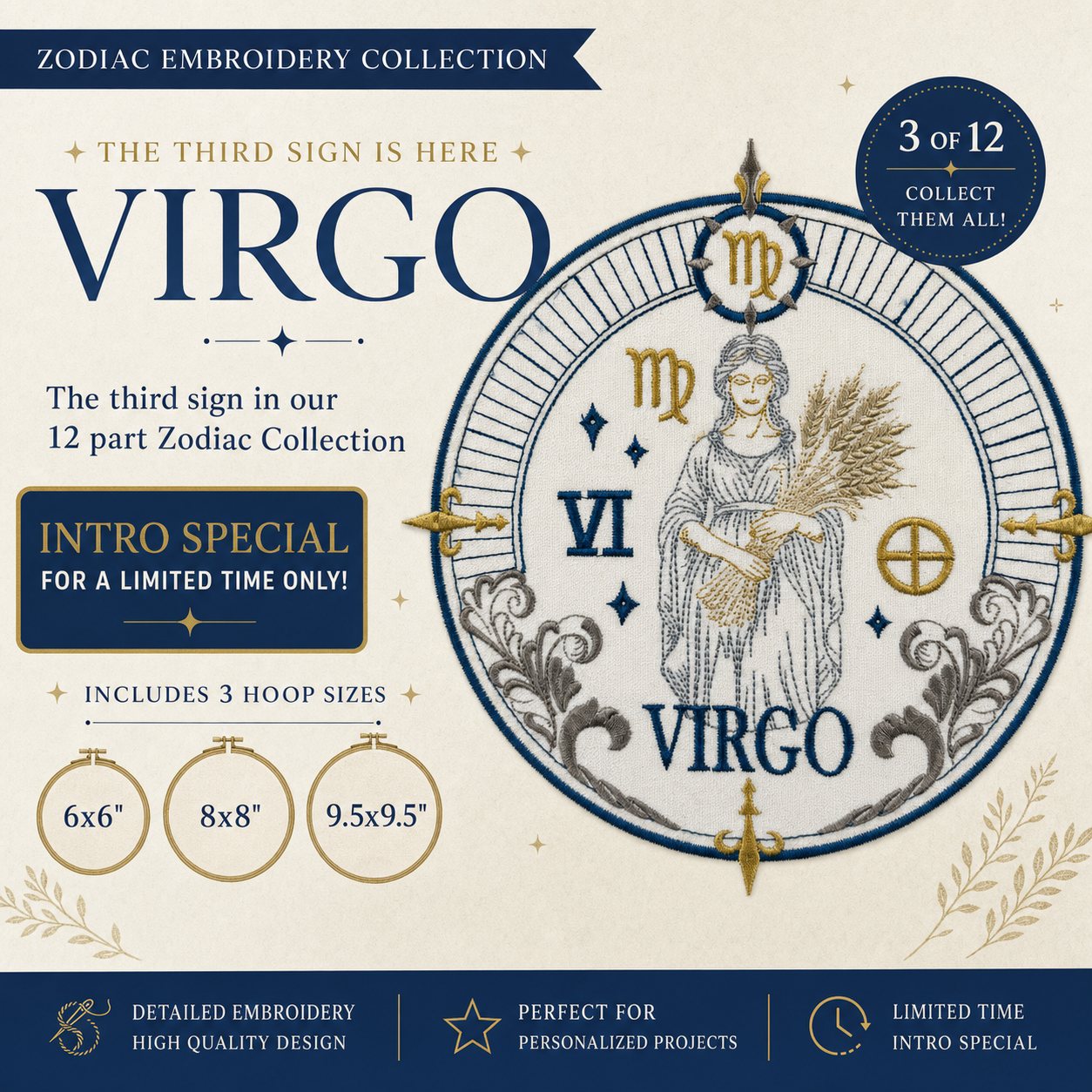 SDS4768 Zodiac Virgo