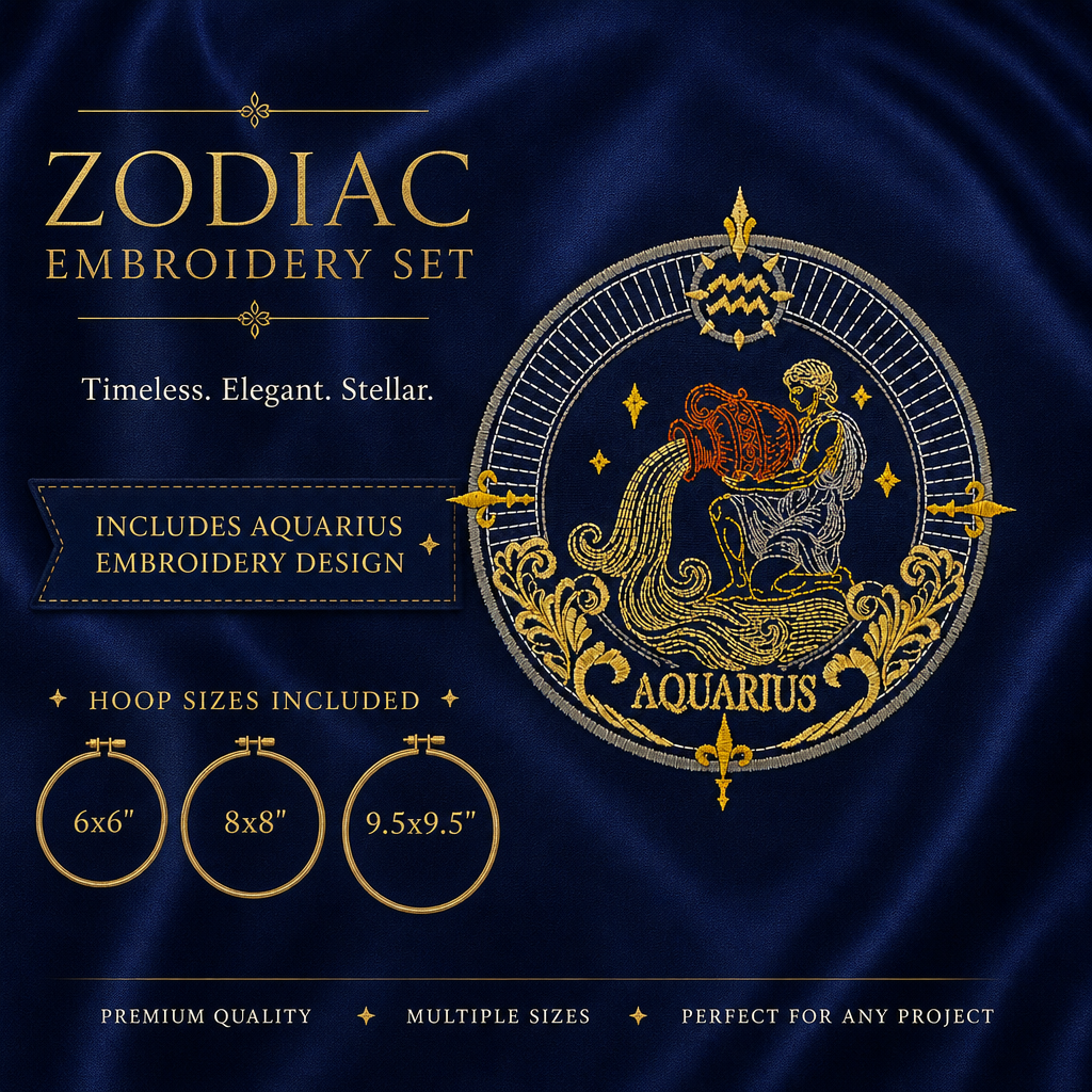 SDS4771 Zodiac Aquarius