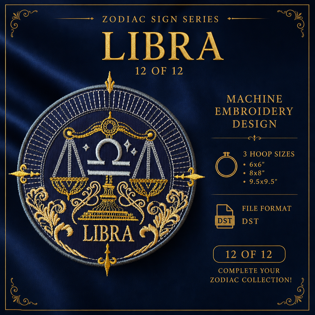 SDS4777 Zodiac Libra