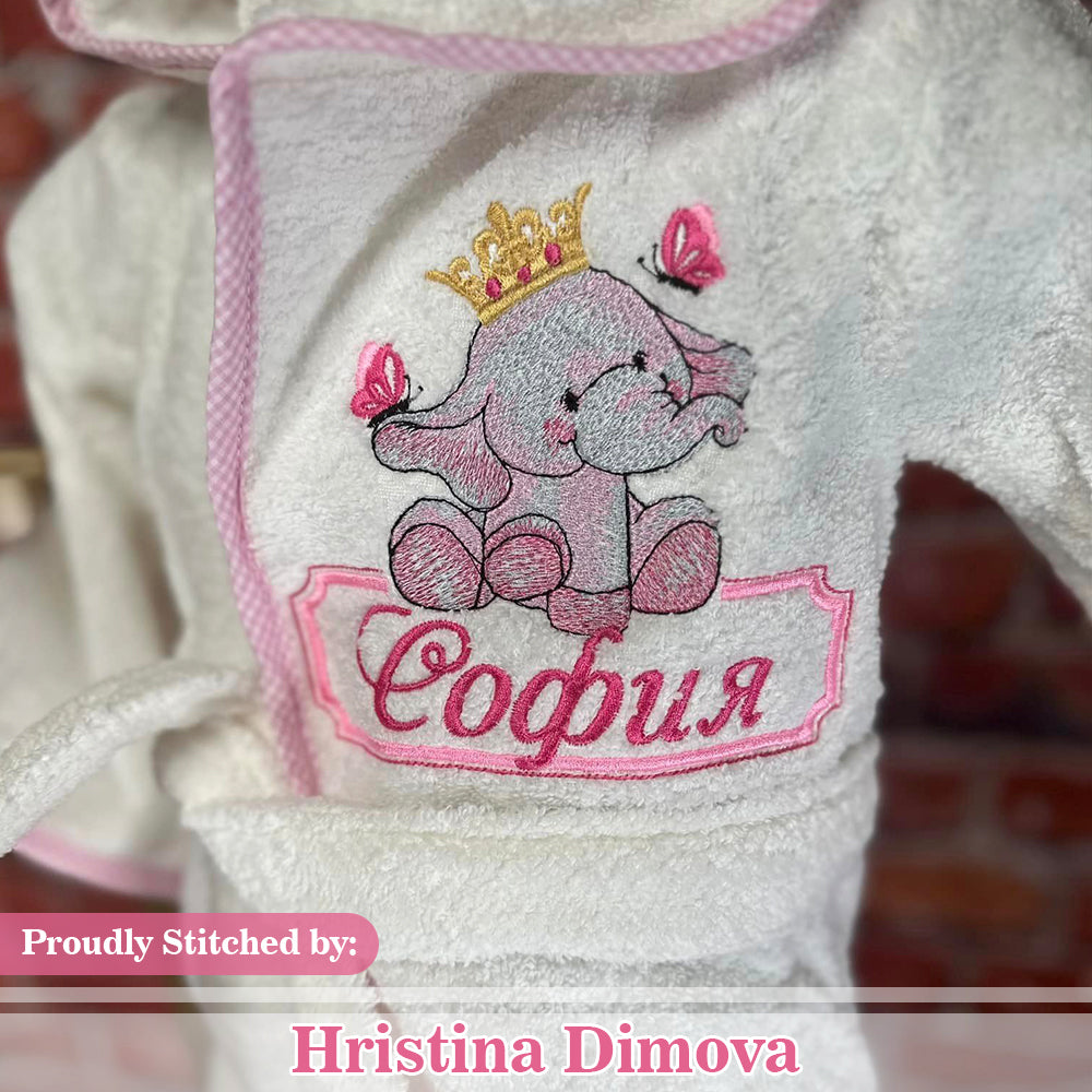 SDS5422 Ellie Girl Name Frame