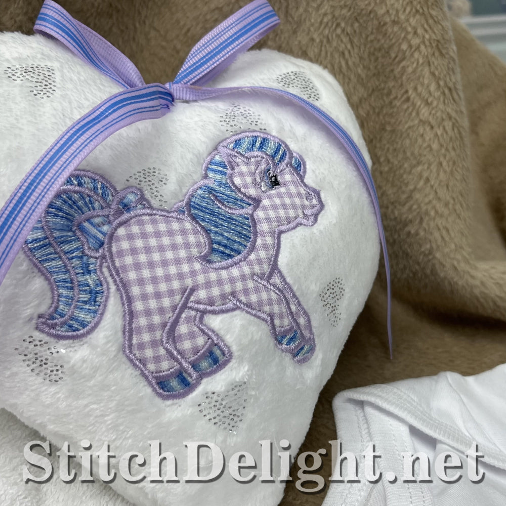 SDS4310 Applique Ponies