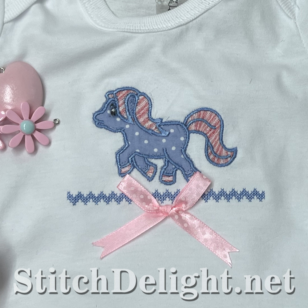 SDS4310 Applique Ponies