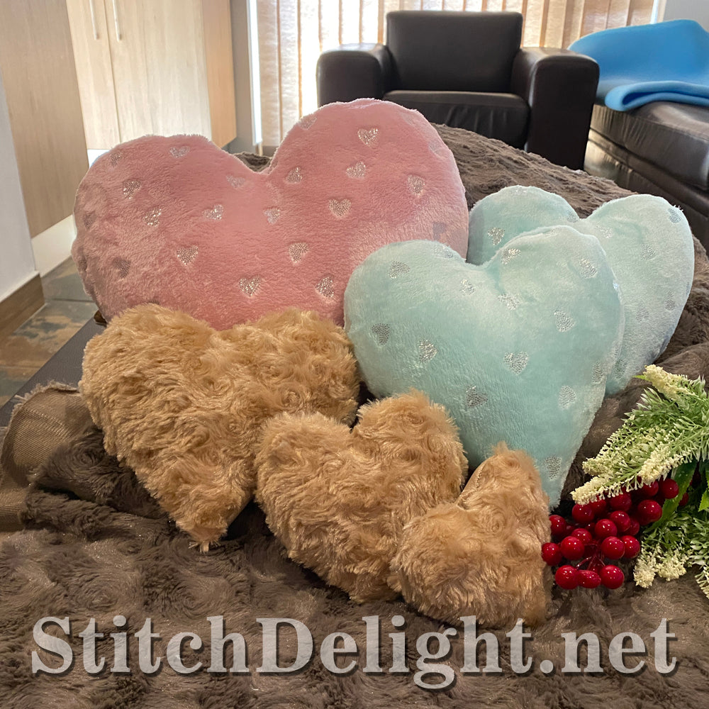 SDS3132 ITH Heart Shape Pillows