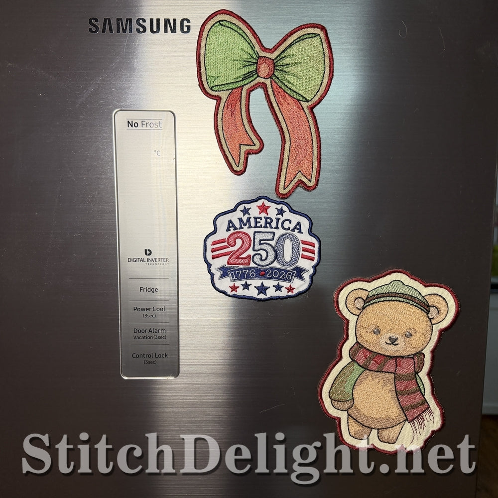SDS3437 250 Years Proud Magnet