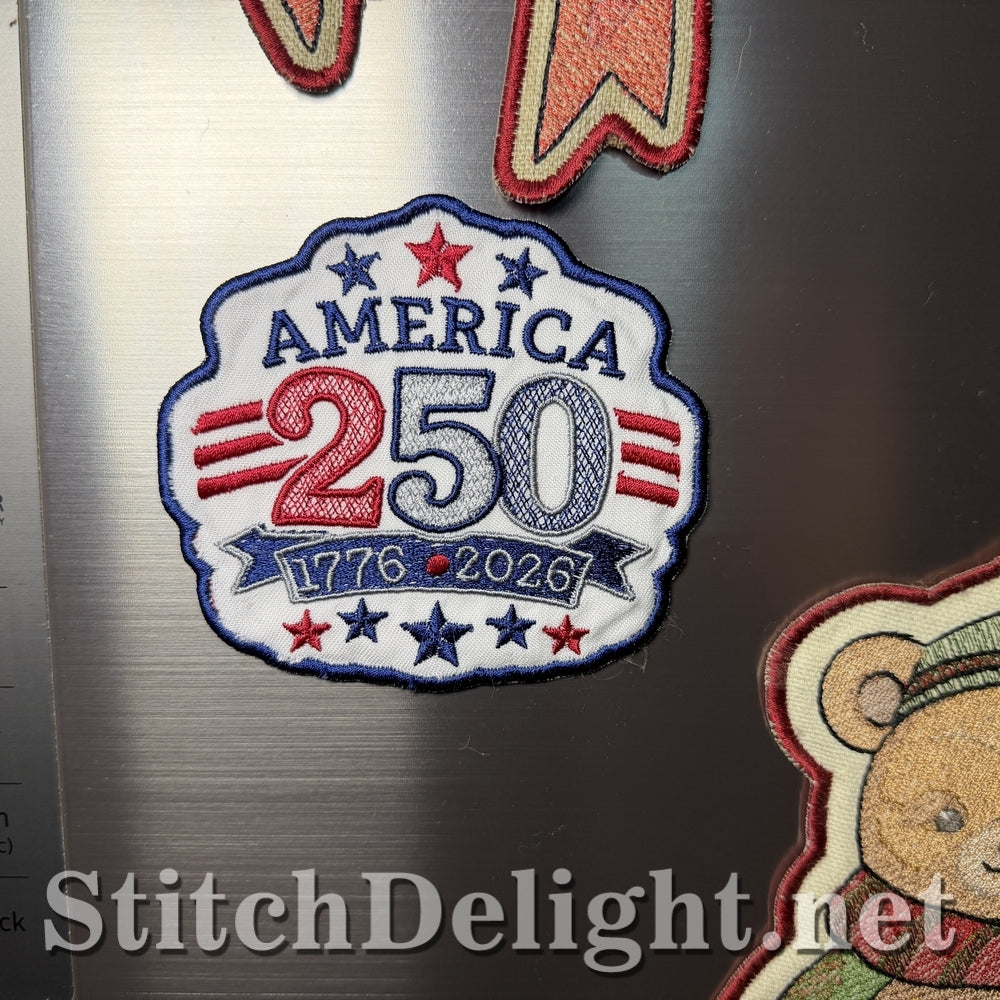 SDS3437 250 Years Proud Magnet