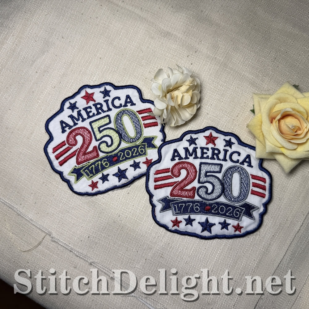 SDS3437 250 Years Proud Magnet
