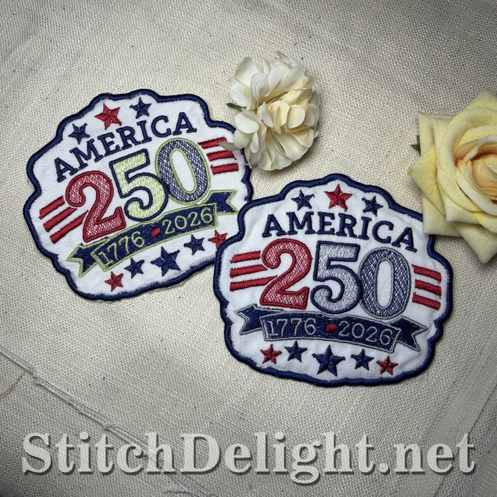 SDS3437 250 Years Proud Magnet