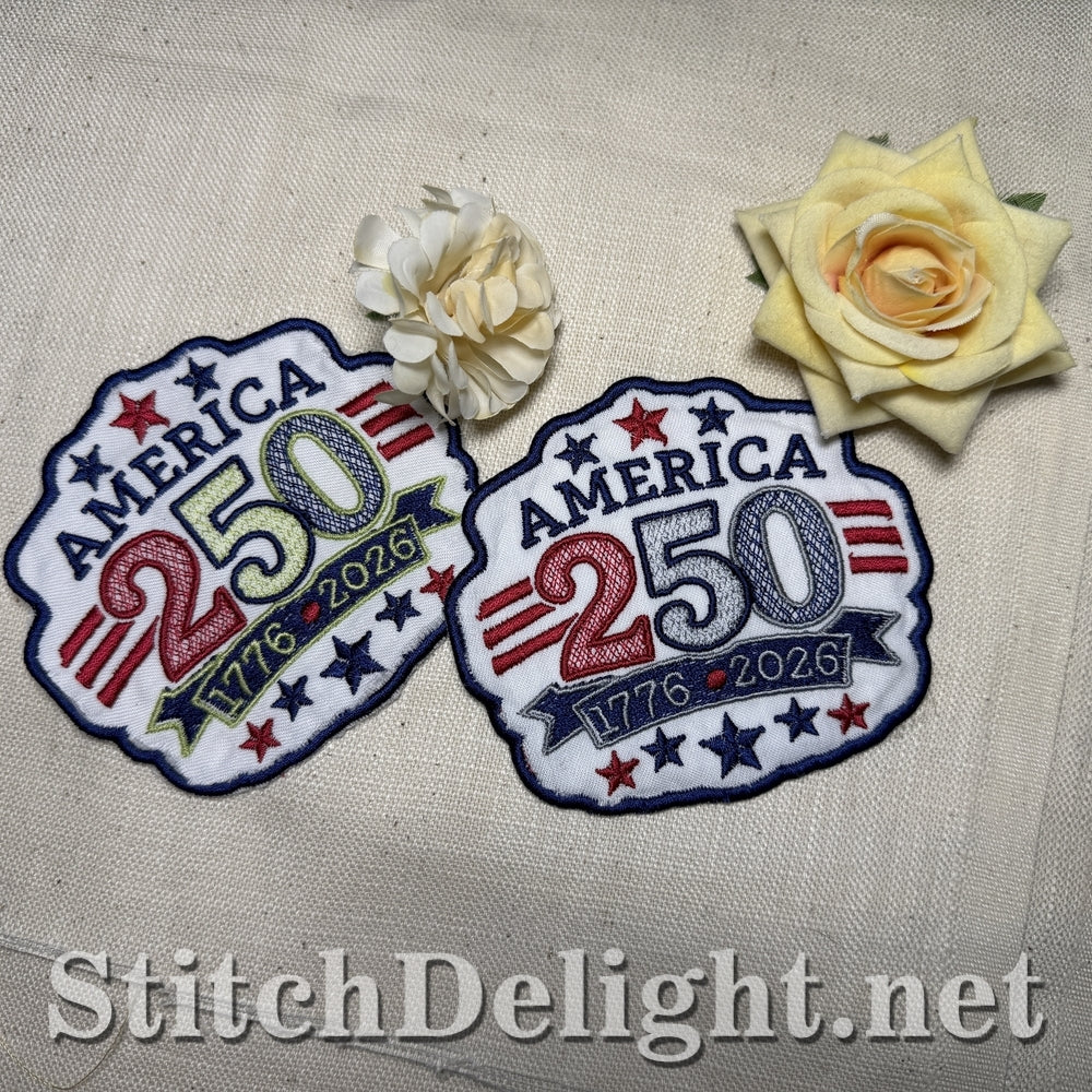 SDS3437 250 Years Proud Magnet