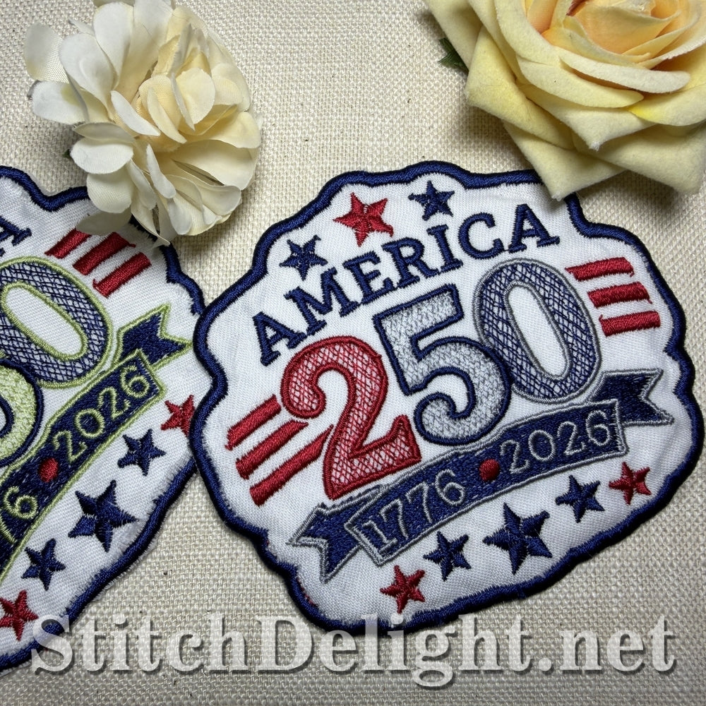 SDS3437 250 Years Proud Magnet