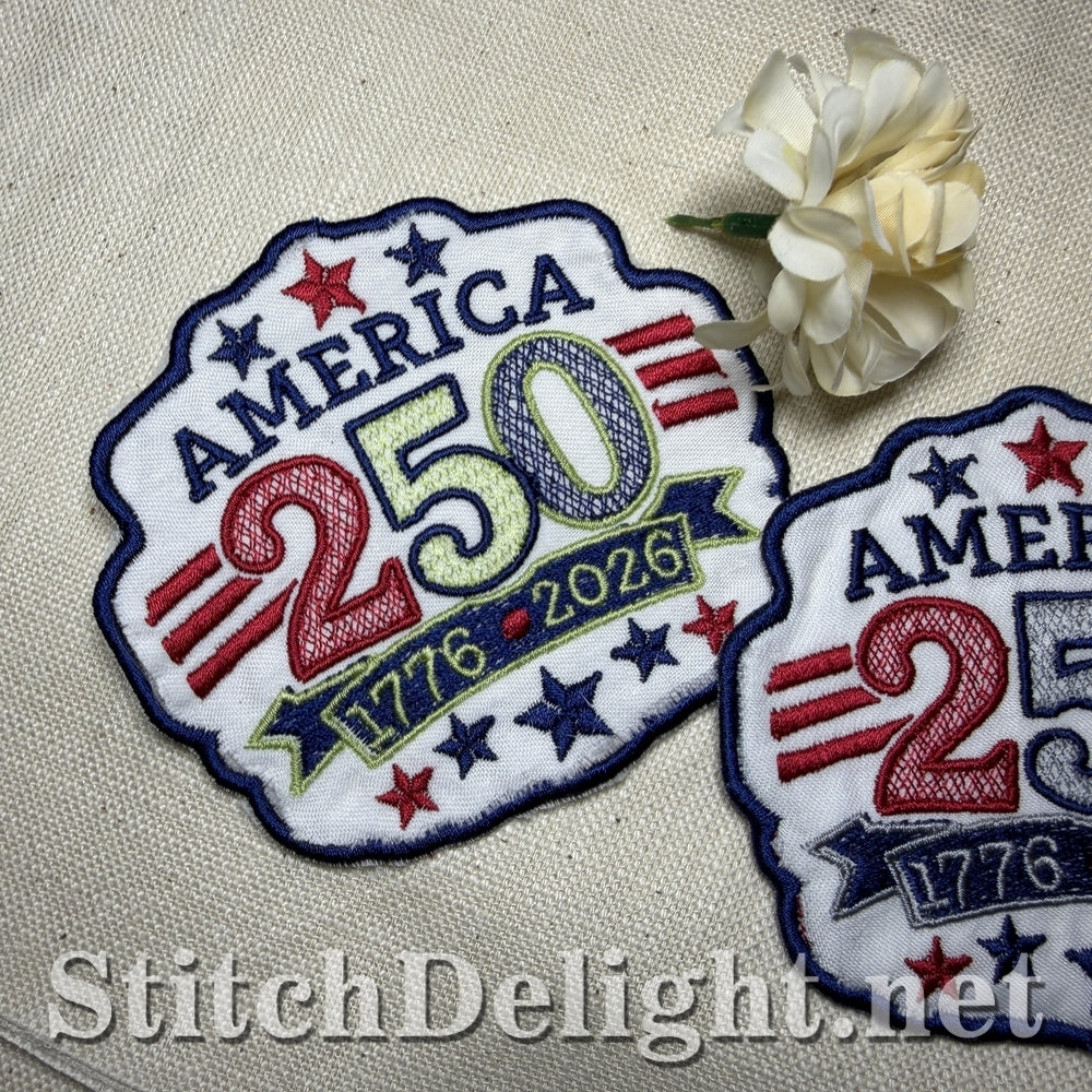 SDS3437 250 Years Proud Magnet