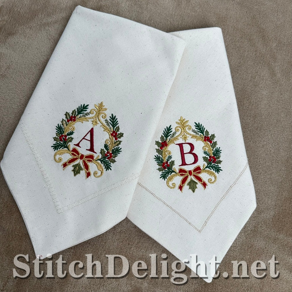 SDS4831 Christmas Monograms