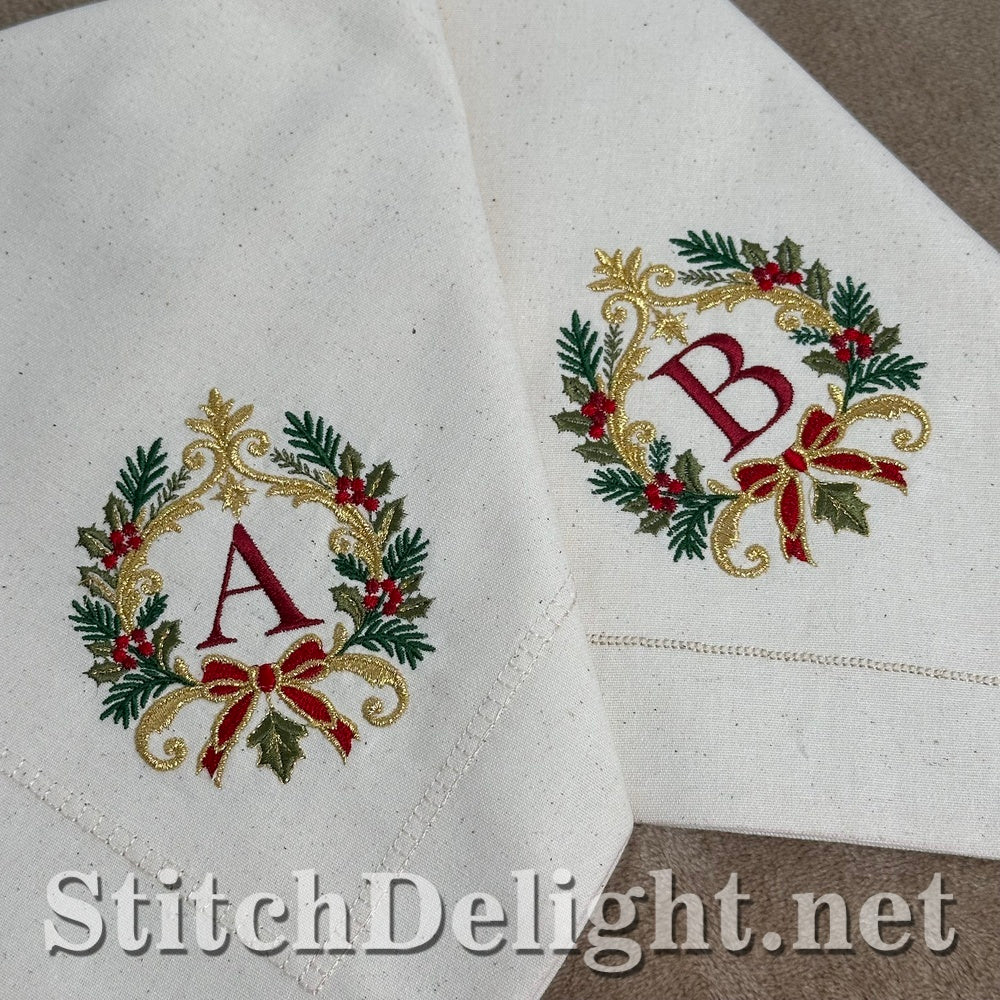 SDS4831 Christmas Monograms