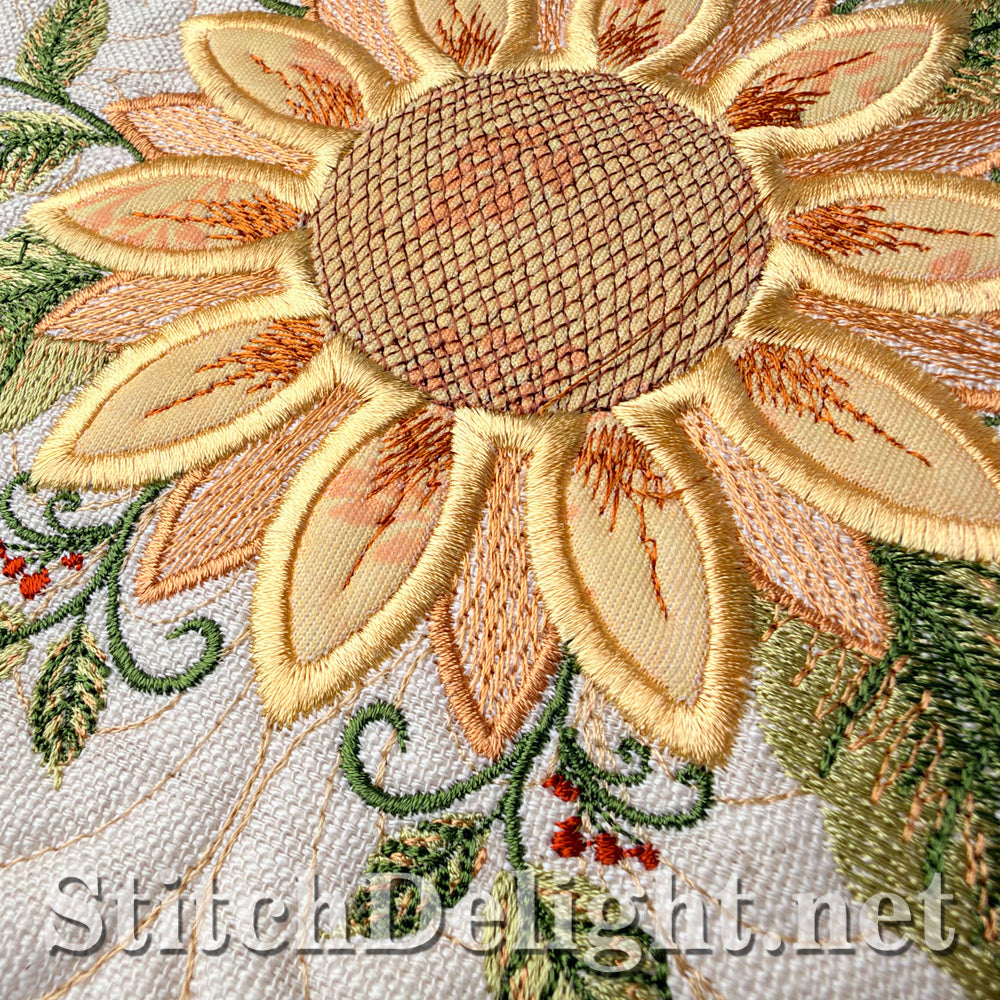 SDS3459 Autumn Sunflowers