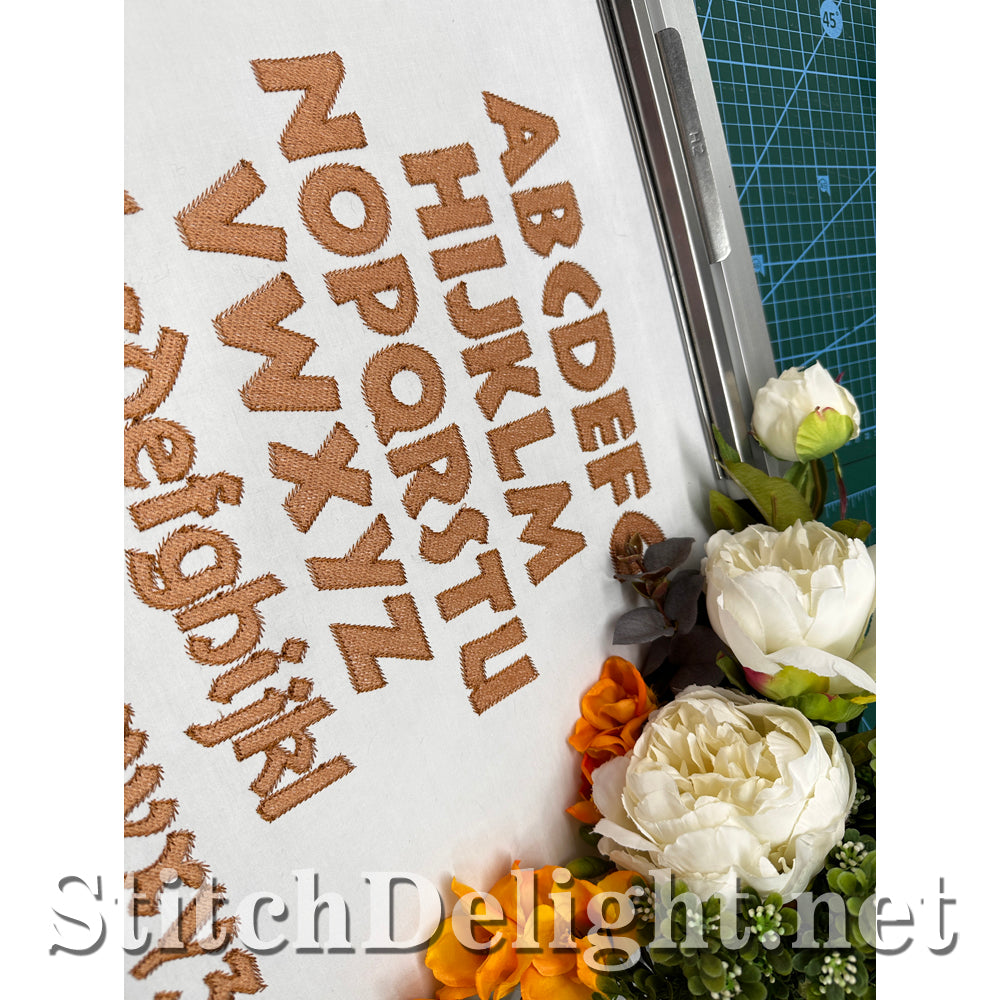 SDS4230 Jurassic Matching Font