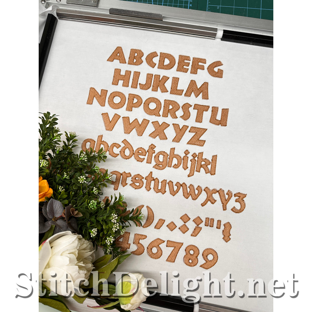 SDS4230 Jurassic Matching Font