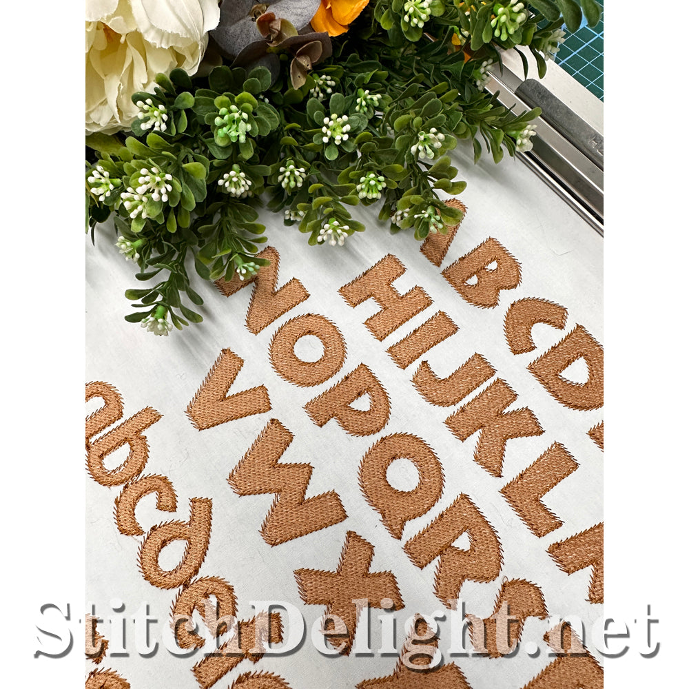 SDS4230 Jurassic Matching Font