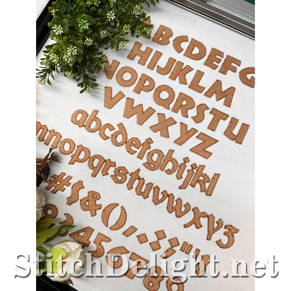 SDS4230 Jurassic Matching Font