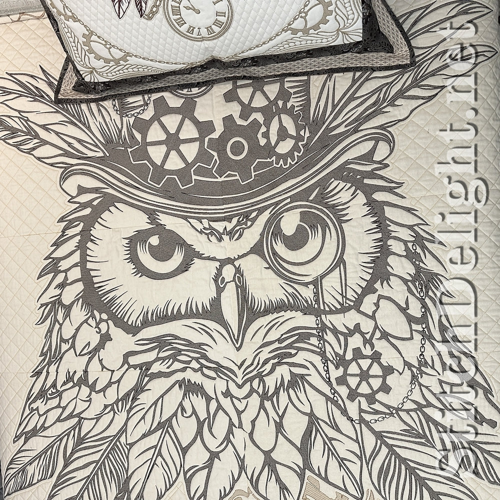 SDS3343 Steampunk Bed Quilt