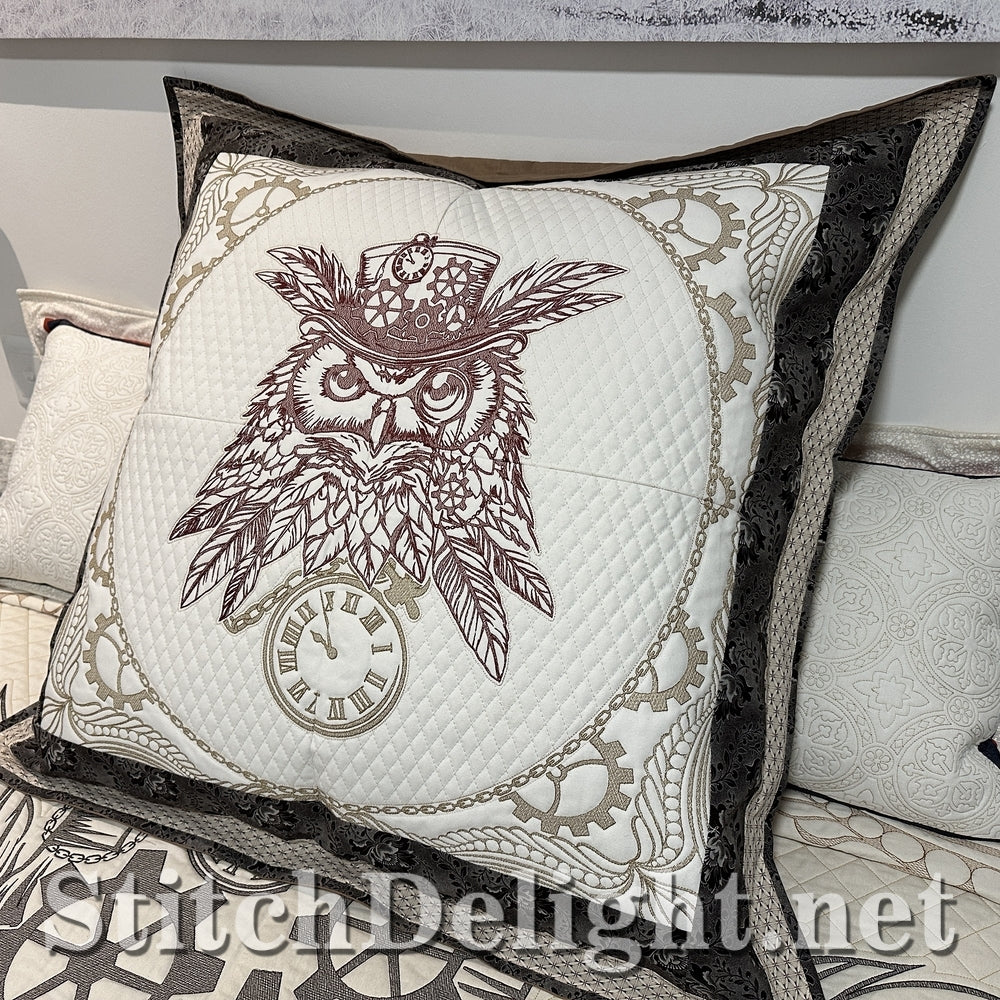 SDS3344 Steampunk Owl Quilt
