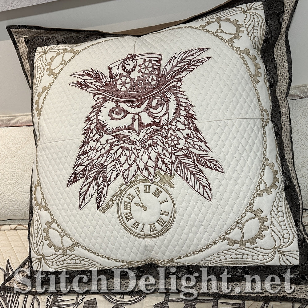 SDS3344 Steampunk Owl Quilt