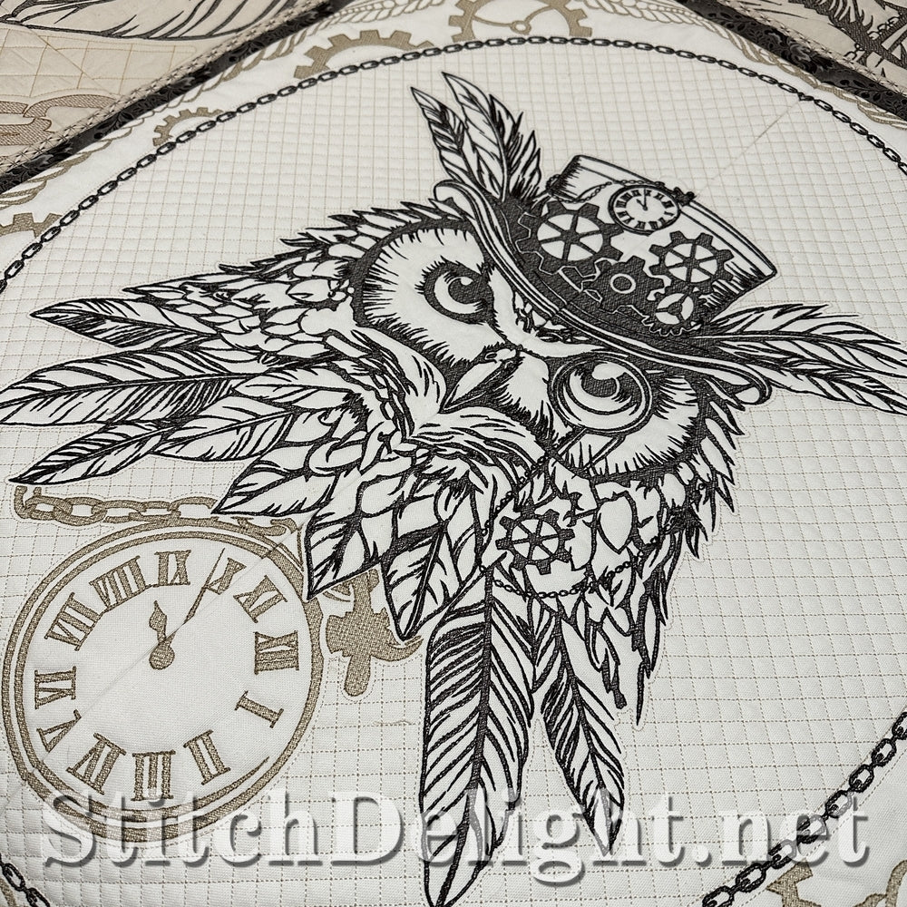SDS3344 Steampunk Owl Quilt
