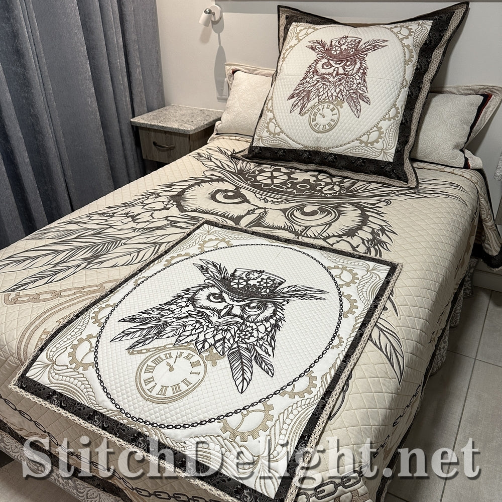 SDS3343 Steampunk Bed Quilt