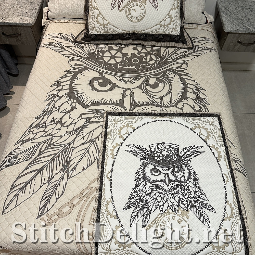 SDS3343 Steampunk Bed Quilt