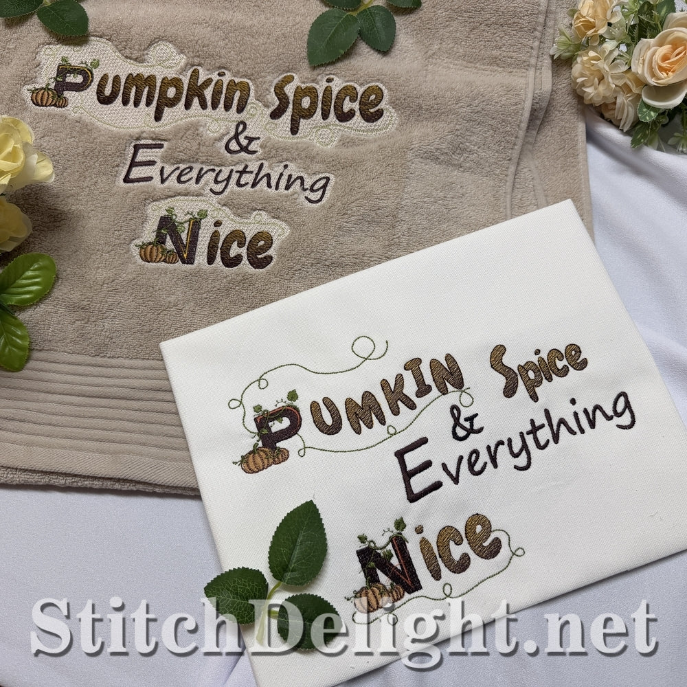 SDS3396 Pumpkin Spice