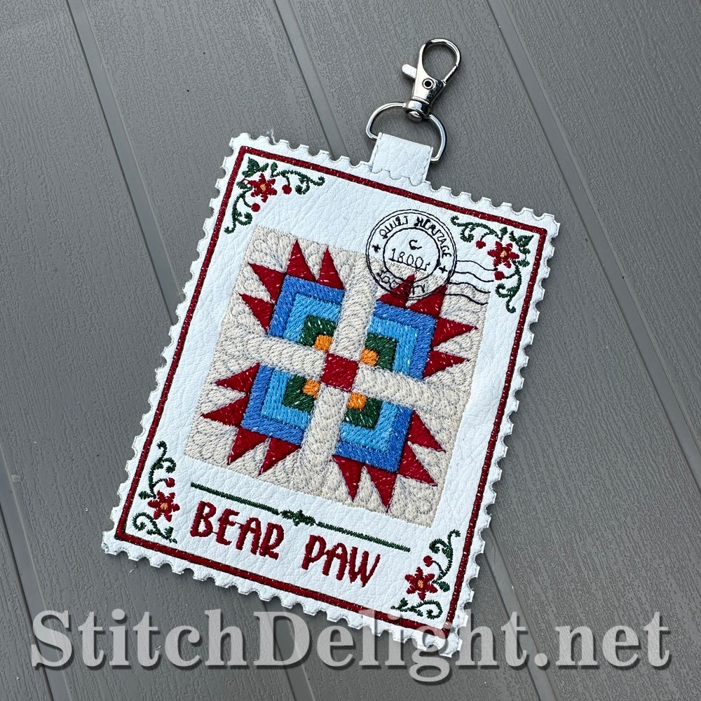 SDS4845 Bear Paw Stamp