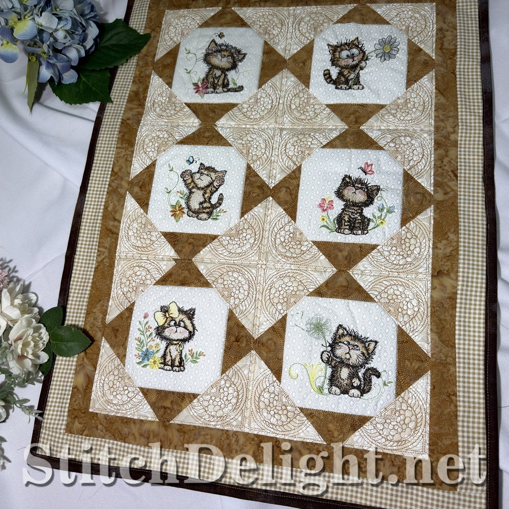 SDS3413 Kitten Quilt