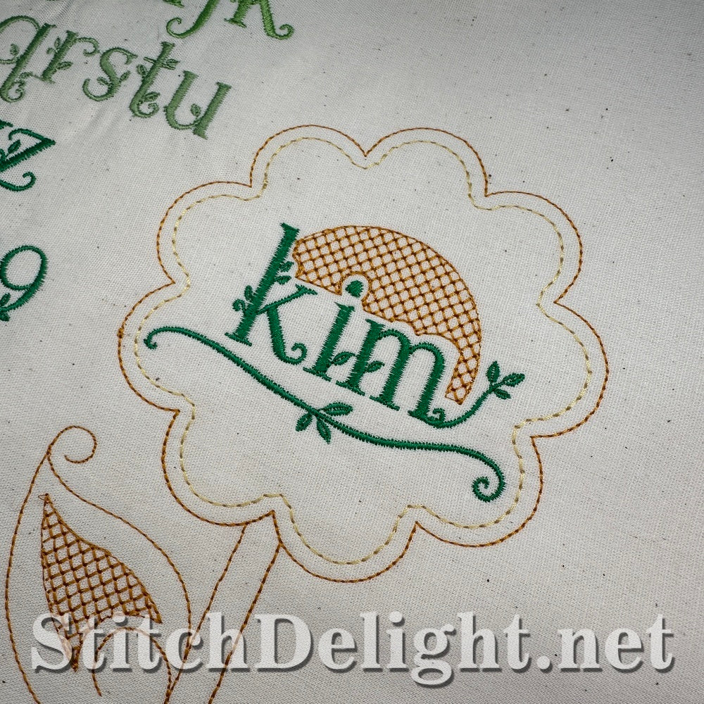 SDS4849 Blooms Font