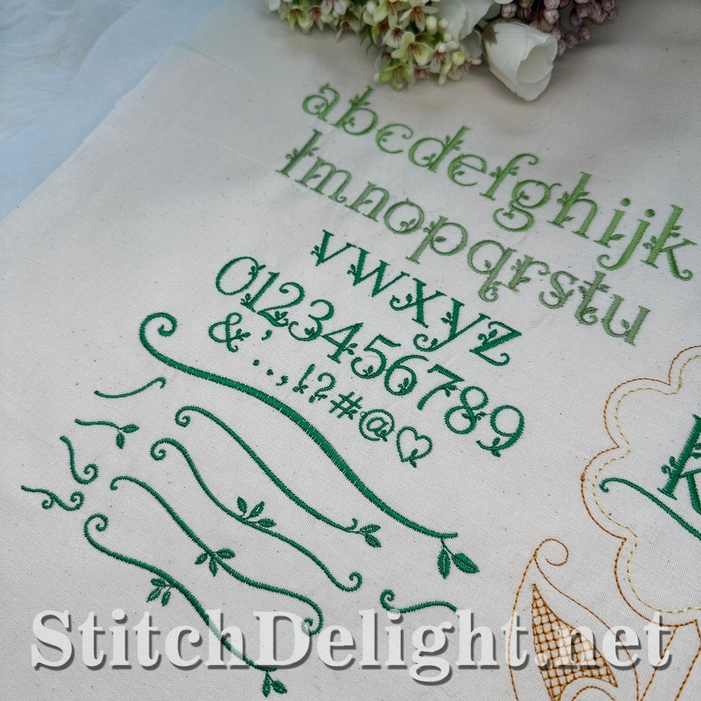 SDS4849 Blooms Font