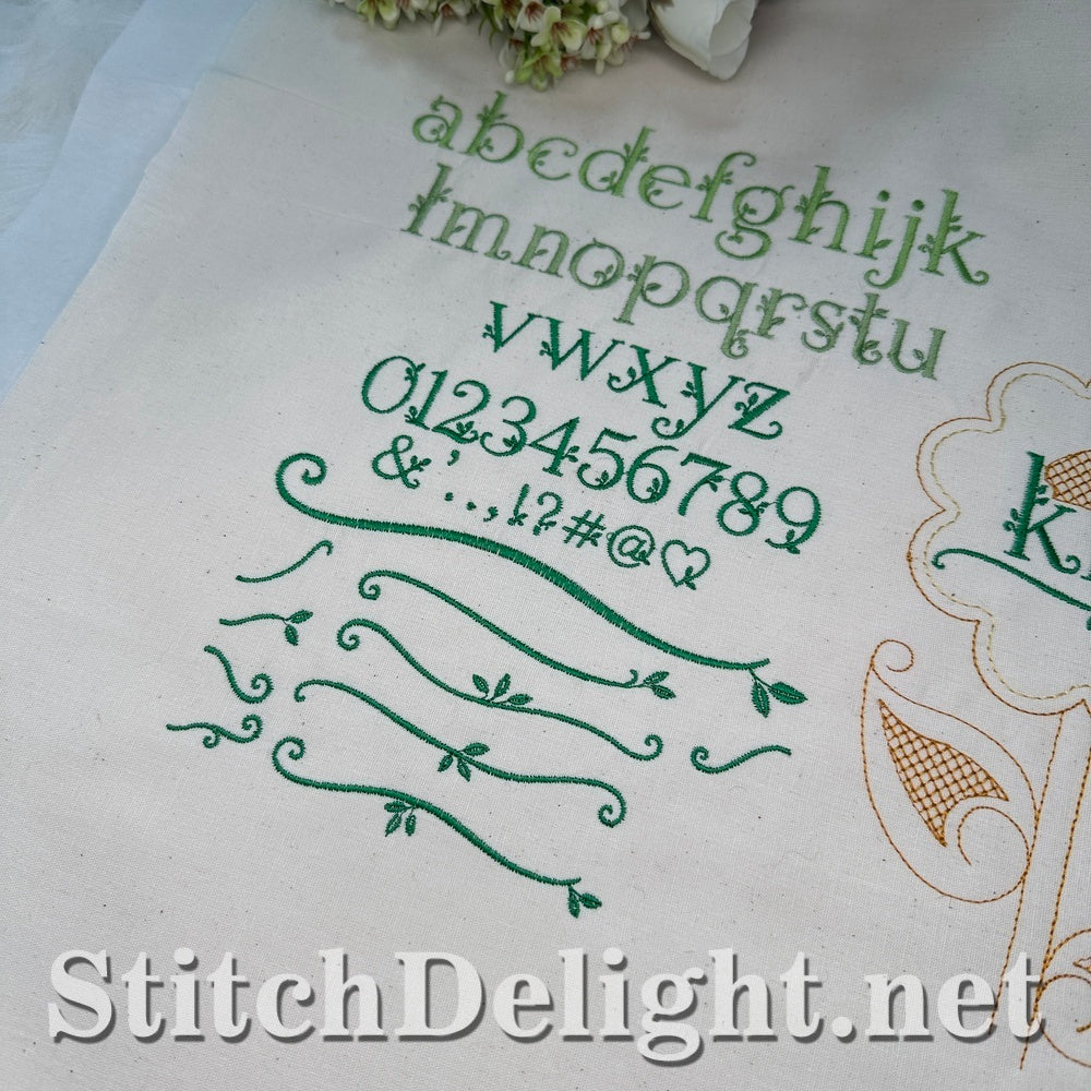 SDS4849 Blooms Font