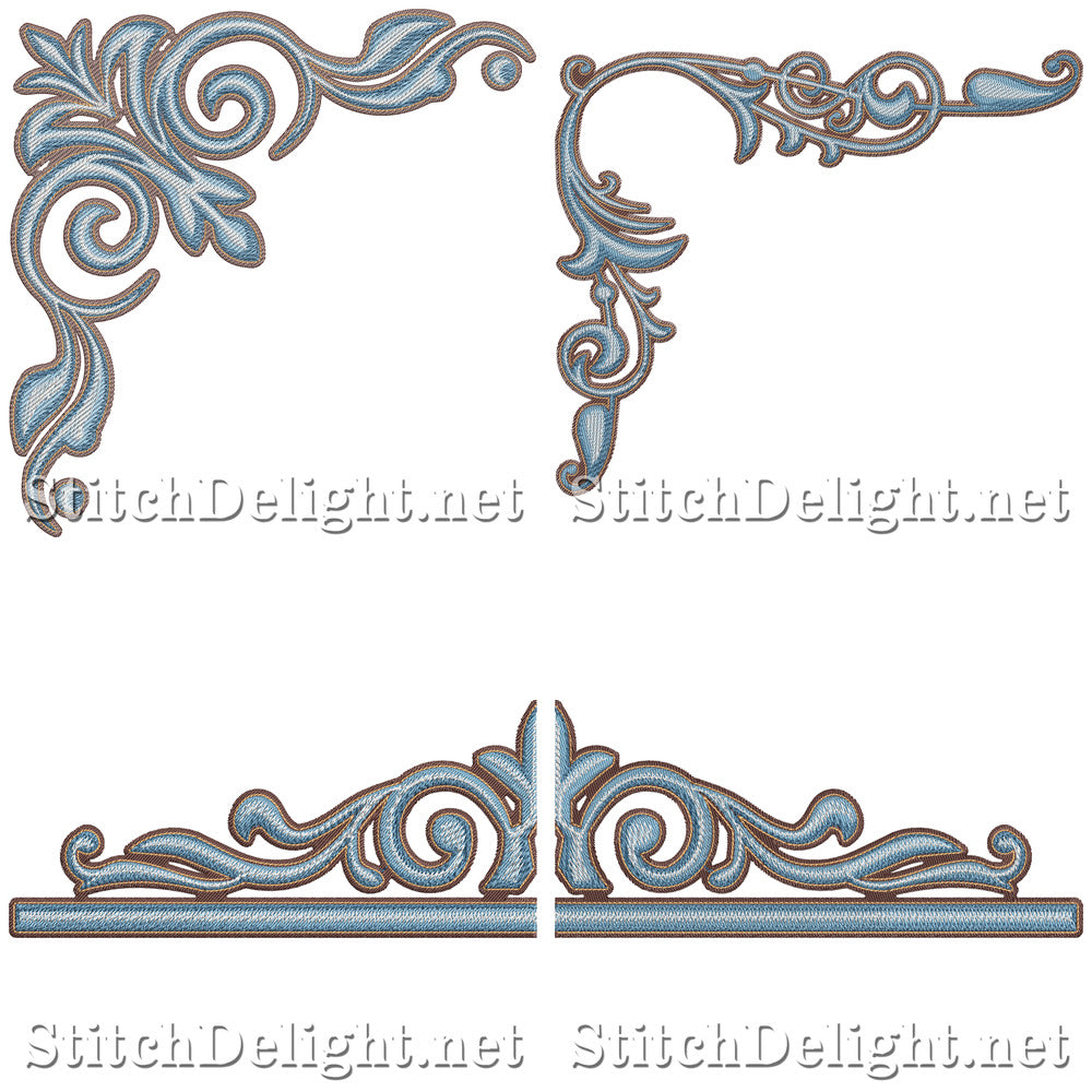 SDS3432 Ashbourne scrolls