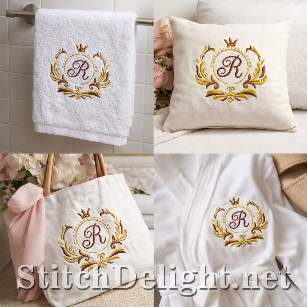 SDS3428 Royal Monogram Full Font