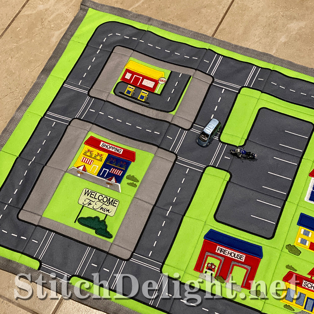 SDS3171 My Town Play Quilt