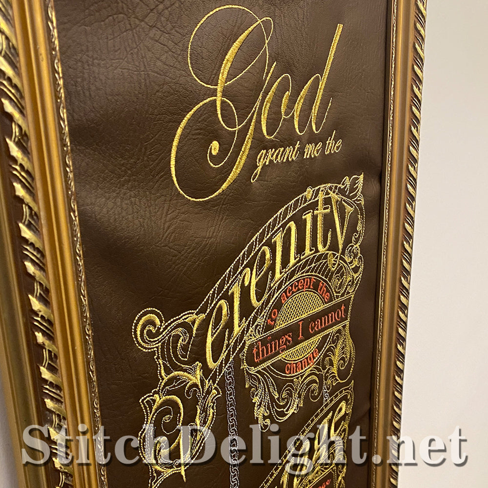 SDS3139 Gilded Serenity Prayer