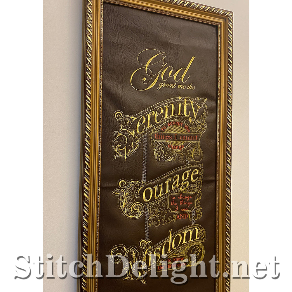 SDS3139 Gilded Serenity Prayer