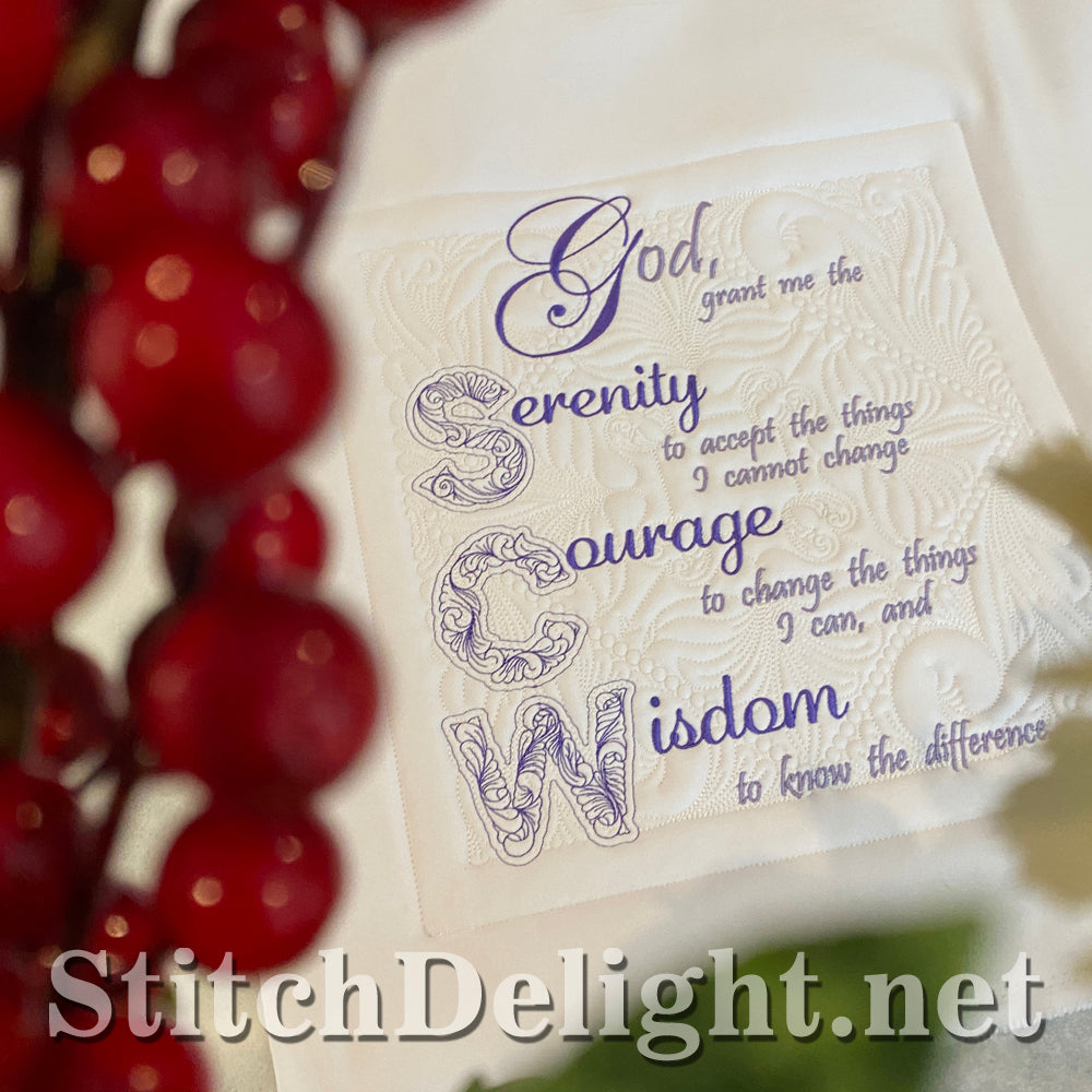 SDS3142 Serenity Quote