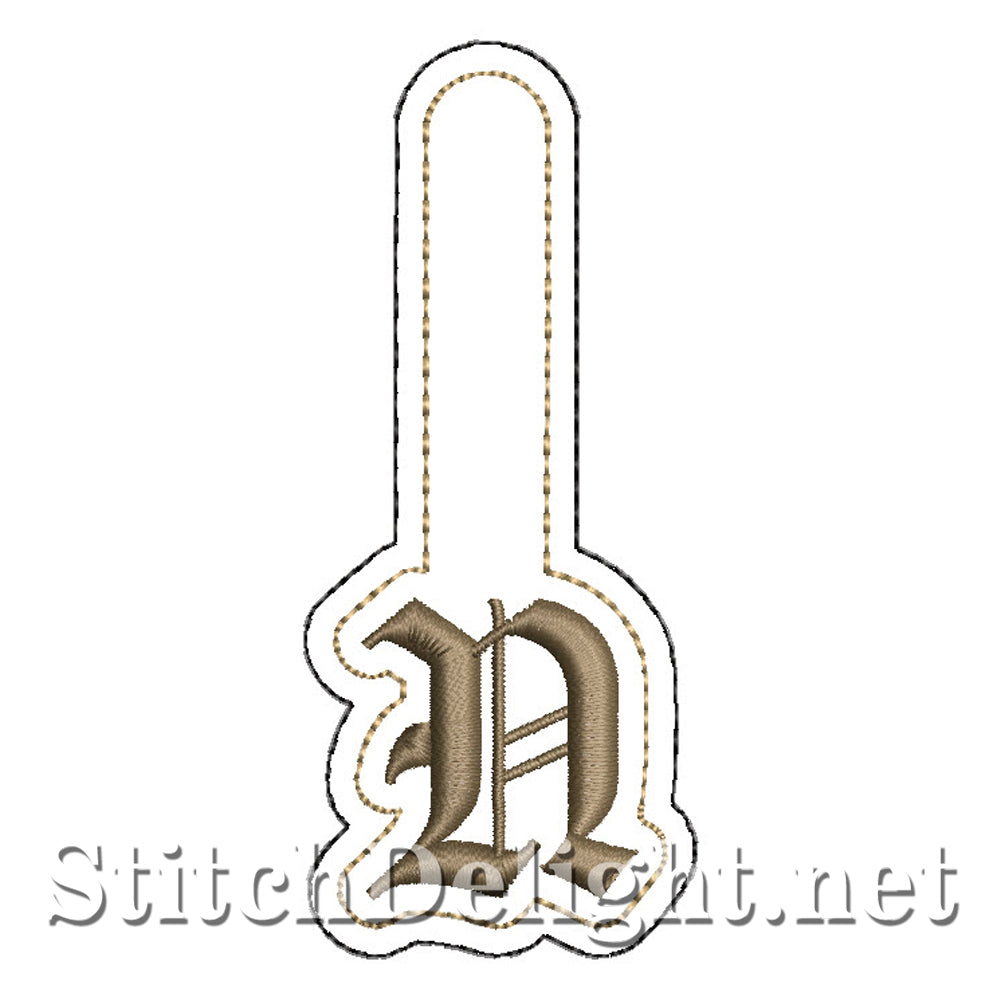 SDS3154 Elegant Key Fob Font N