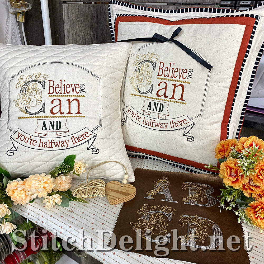 SDS3172 Acanthus Leaf Font