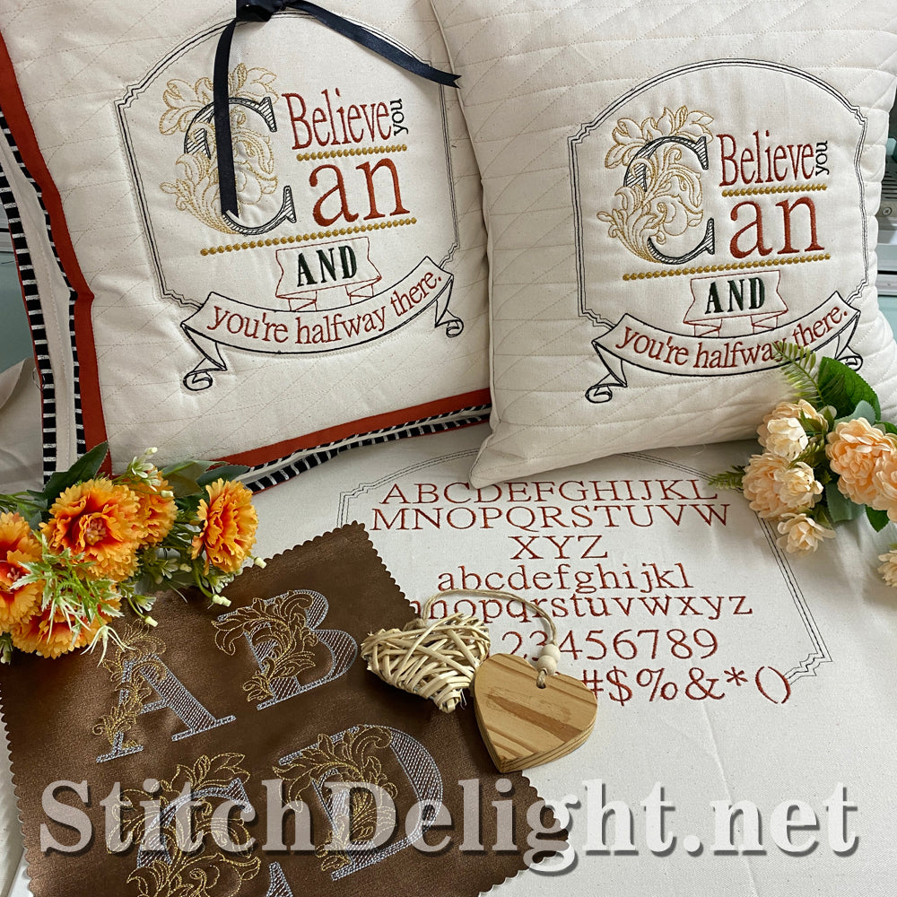 SDS3172 Acanthus Leaf Font