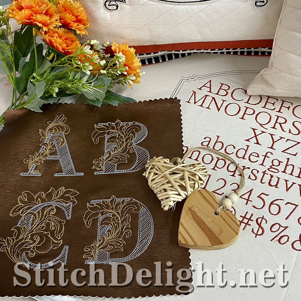 SDS3172 Acanthus Leaf Font